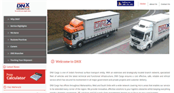 Desktop Screenshot of dnxindia.com